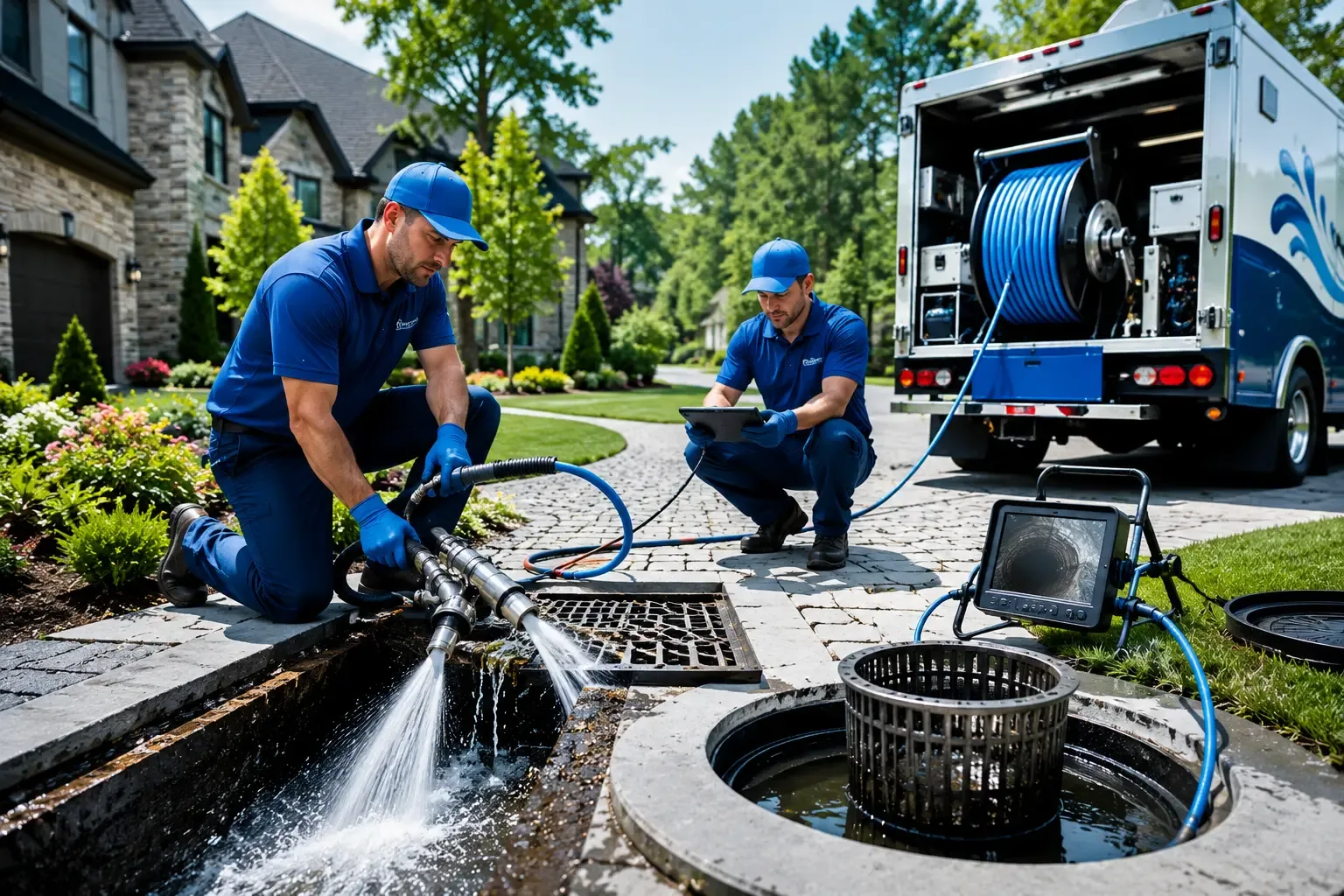 Local outdoor drain cleaning professionals in Trevett, ME